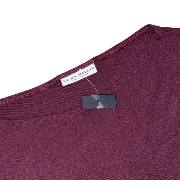 BRYN WALKER Sweater Tunic Long Sleeve Boat Neckline Size S - Picture 3 of 7